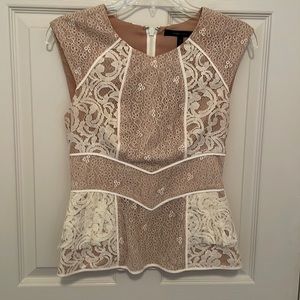 BCBG lace top